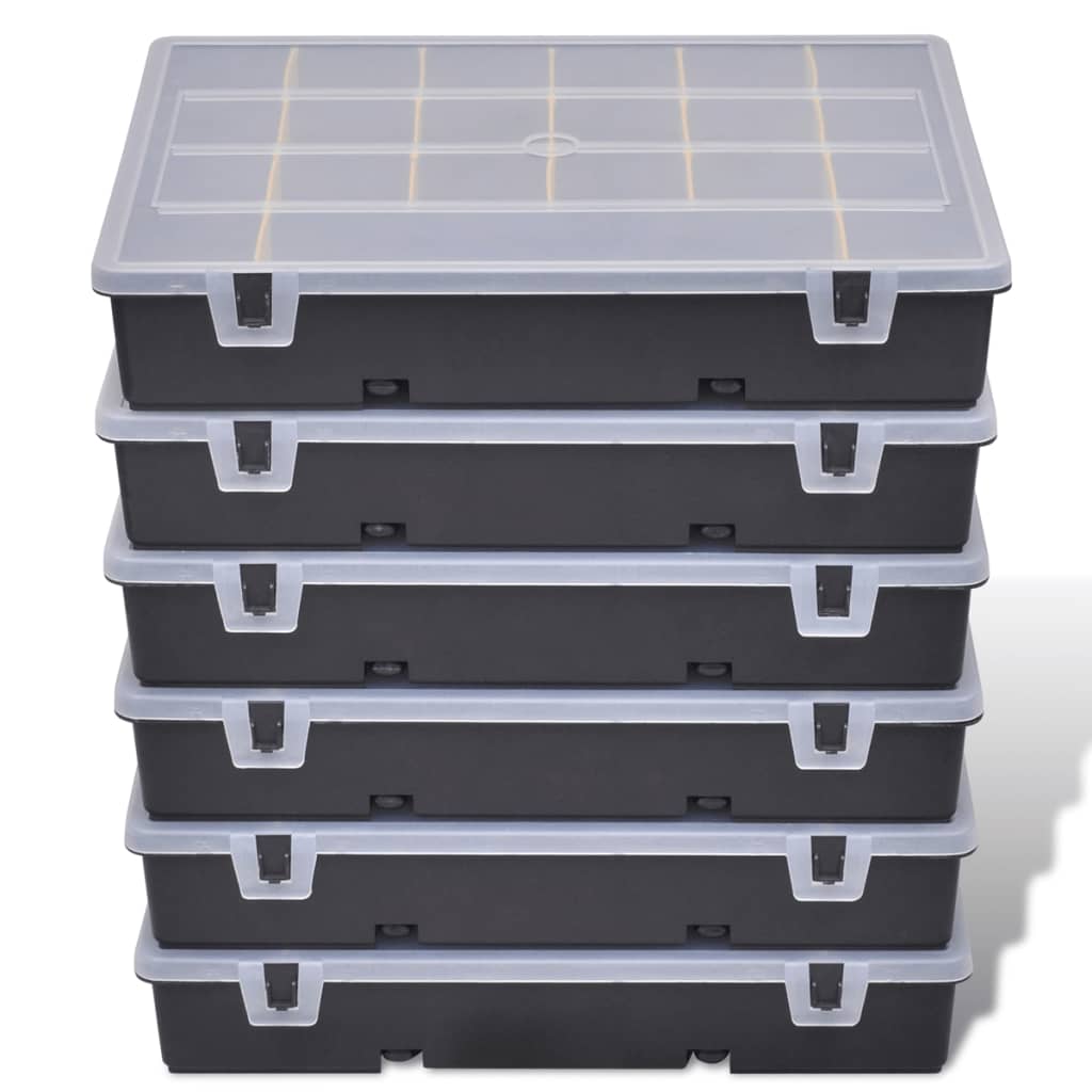 NNEVL Storage Box Sort Case 6 pcs
