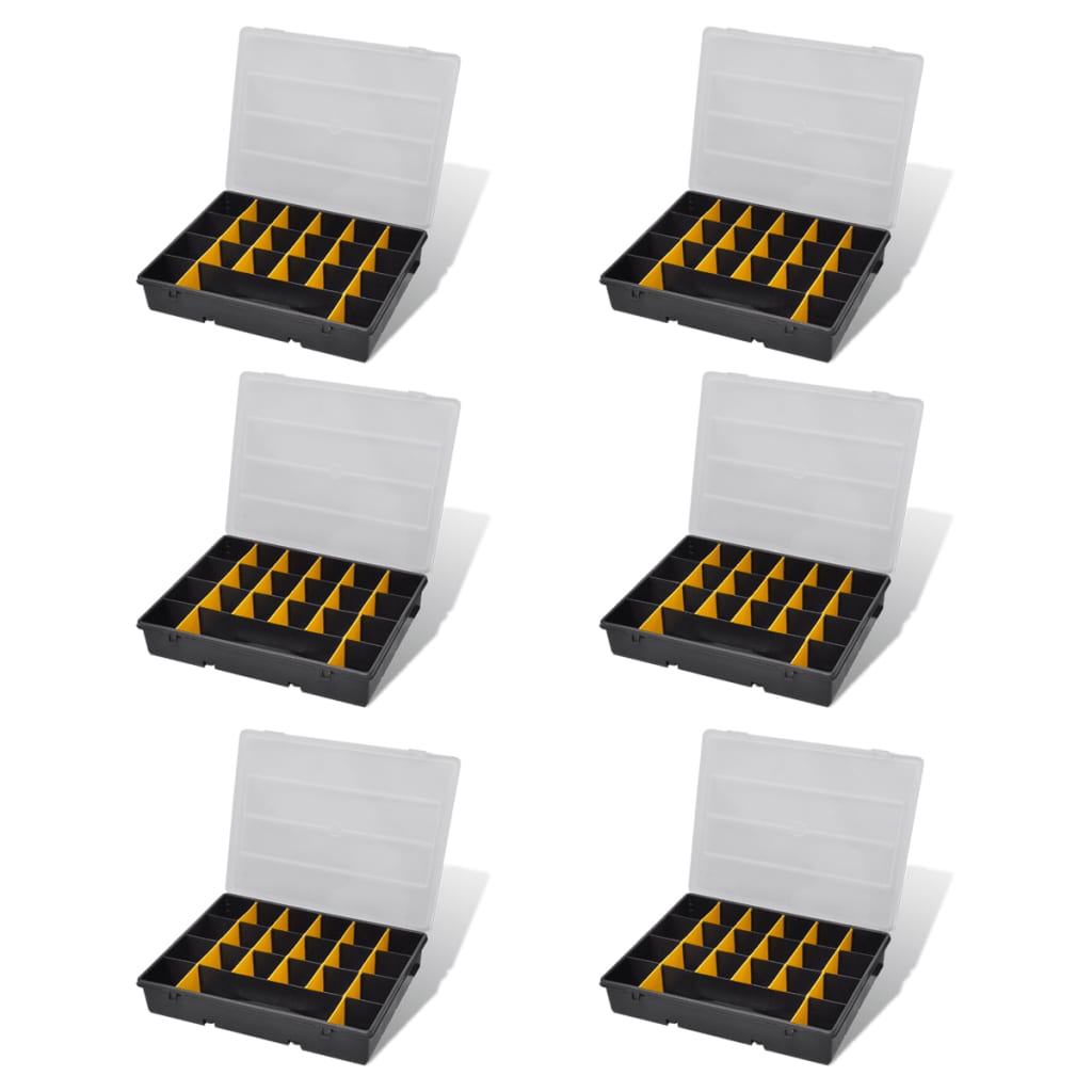 NNEVL Storage Box Sort Case 6 pcs