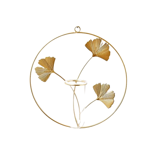 NNEOBA Iron Vases Wall Art: Creative Hydroponic Flower Decor